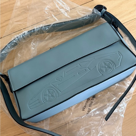 Handbags - NUNOO Crossbody Bag with Car Embossing